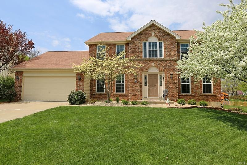 Curb appealing full brick front with all new front
