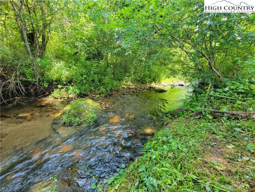 Creek Access Behind the Manufactured Home and Outb
