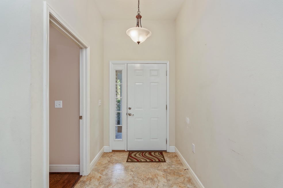 Entry and first bedroom