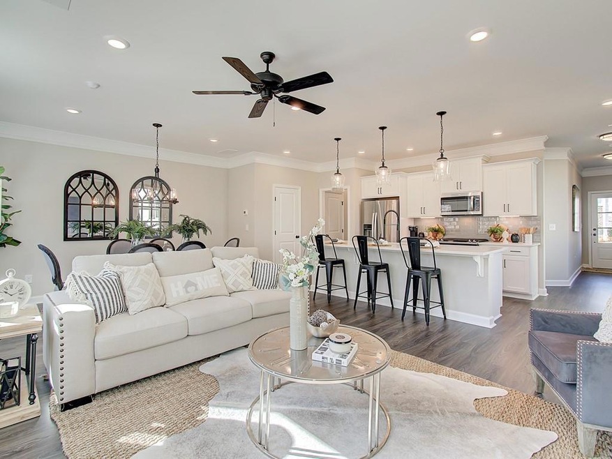 Photos were taken when the home was staged as a mo