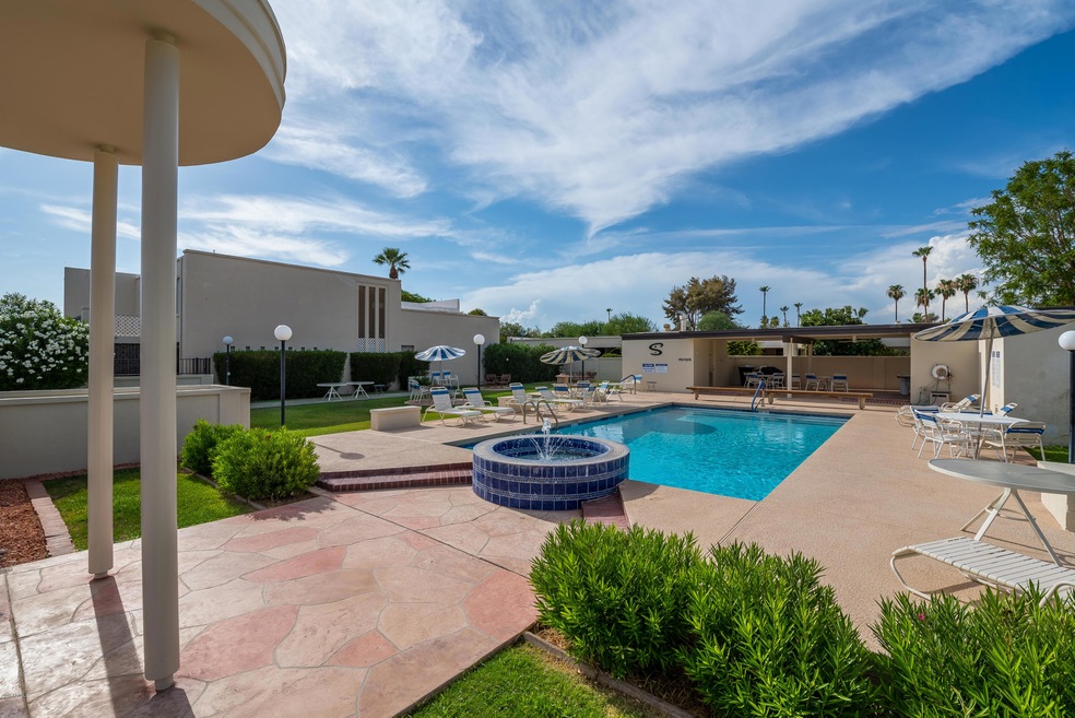 Steps away from the pool/common area