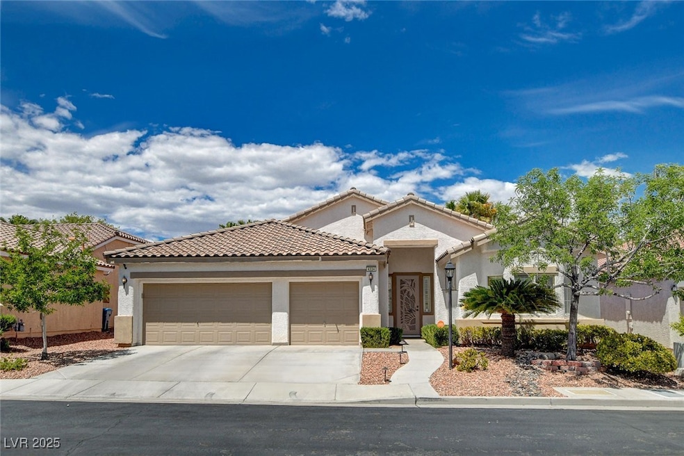 Beautiful 1-story, 3-car home with two-tone exteri