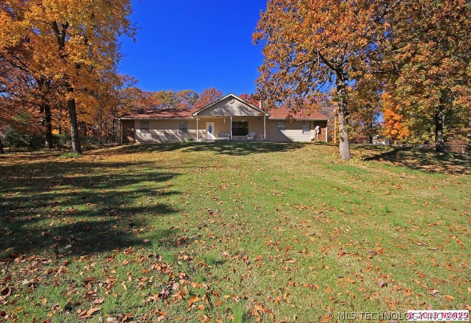 One story home on 1 acre.  Country setting but clo