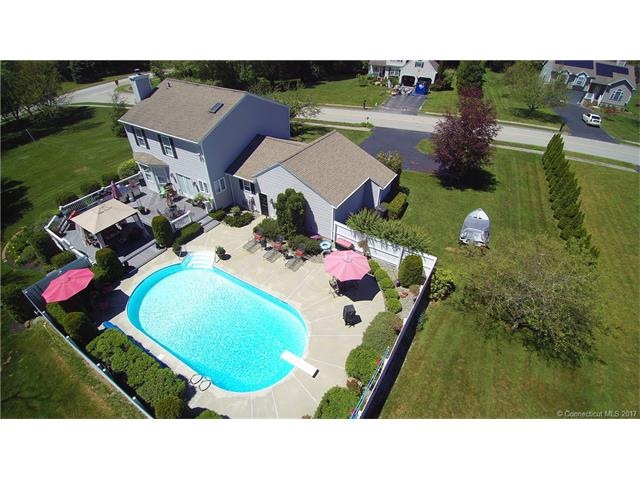 Ariel view of Back Yard