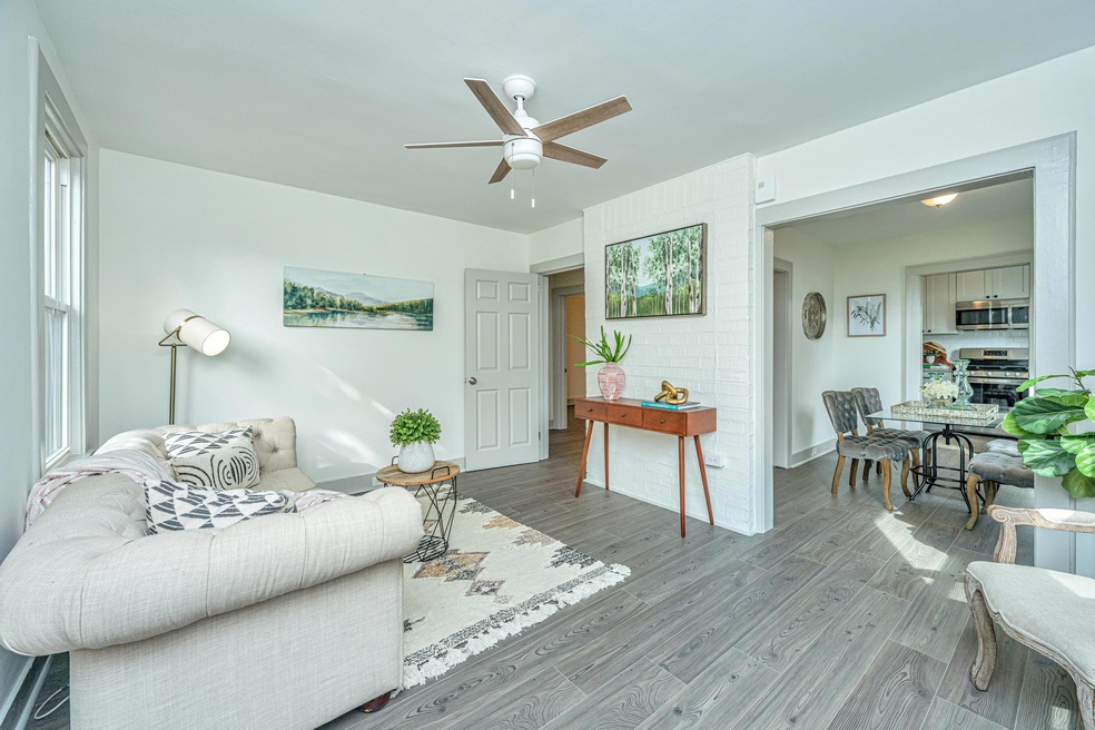 View from front door