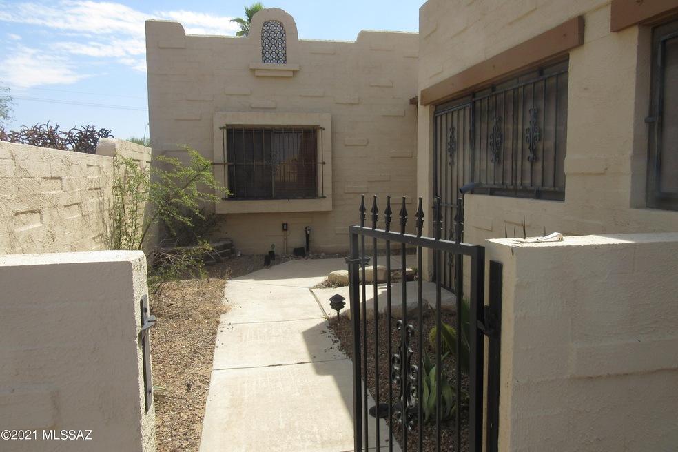 Front of home.