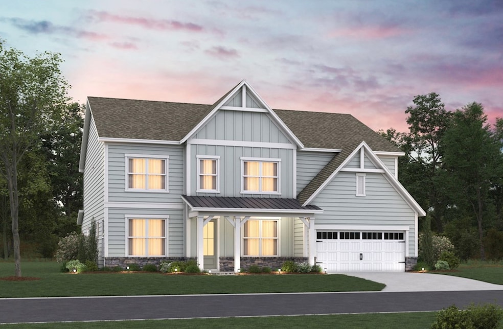 Farmhouse L Elevation