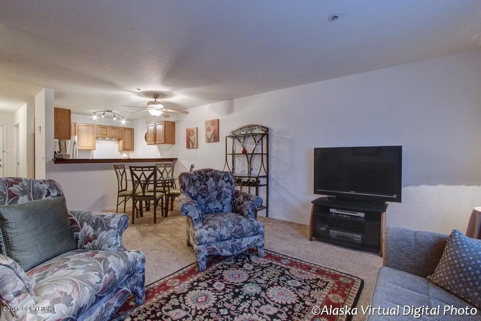Living Area with View of Dining