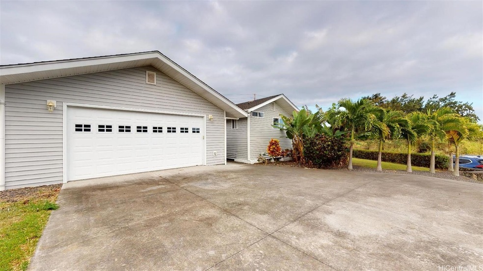 Single level 2012 construction home with detached 