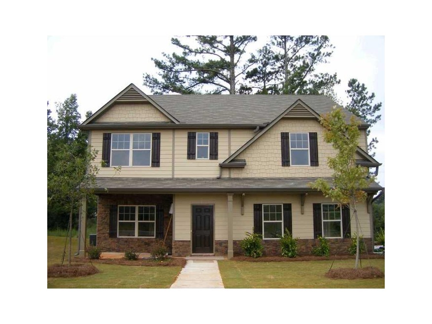 Exterior Front. Same plan, not actual home. Low ma