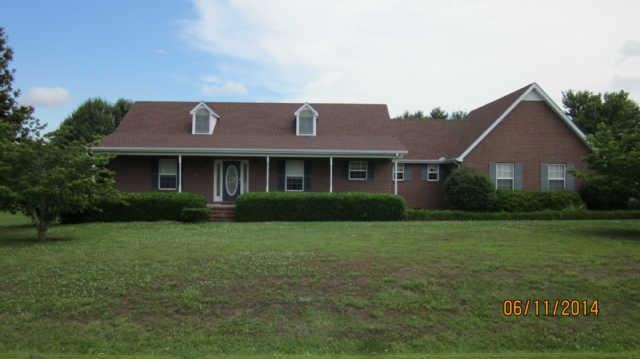 View of the front of this beautiful brick home