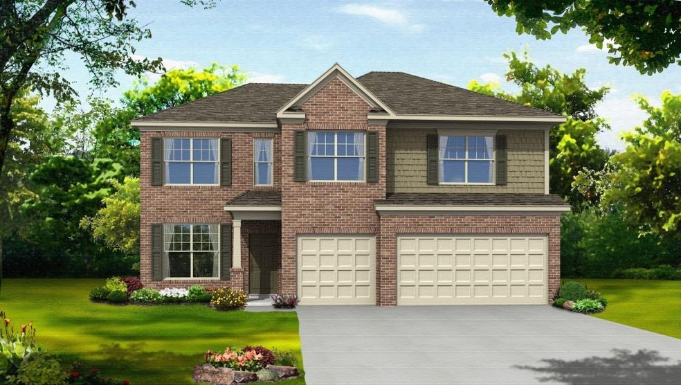 Color Rendering. Not actual home. Sample Same plan