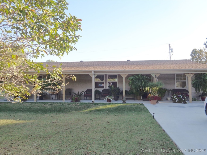 Front View of House