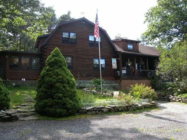 Exterior Front. Welcome to your new to your log ho