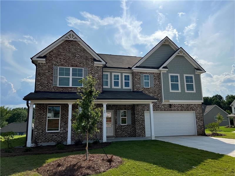 Homesite 53 - Brick fronts with extended front por