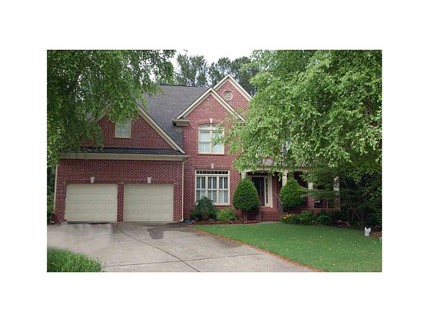 Exterior Front. Brick, cul-de-sac, private backyar
