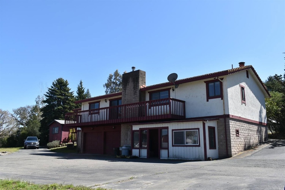 This is the main house. 2 bedroom 2 baths upstairs