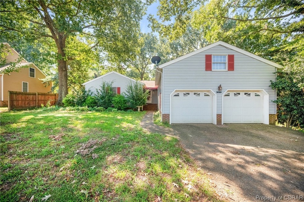Exterior space with a lawn