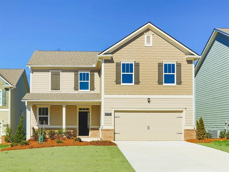 not actual home. sample same plan.