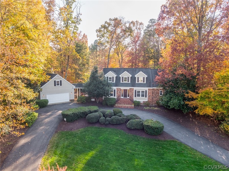 Idyllic Front Facade on Private, Corner Lot