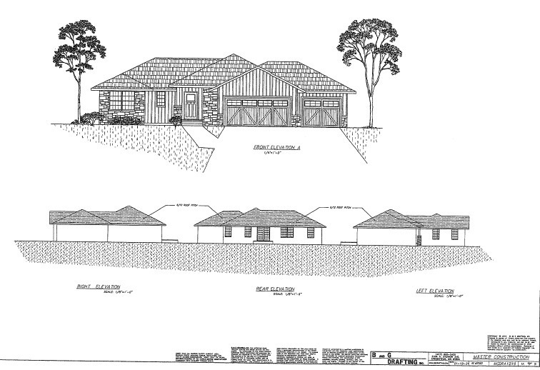 Front Elevation Lot 55