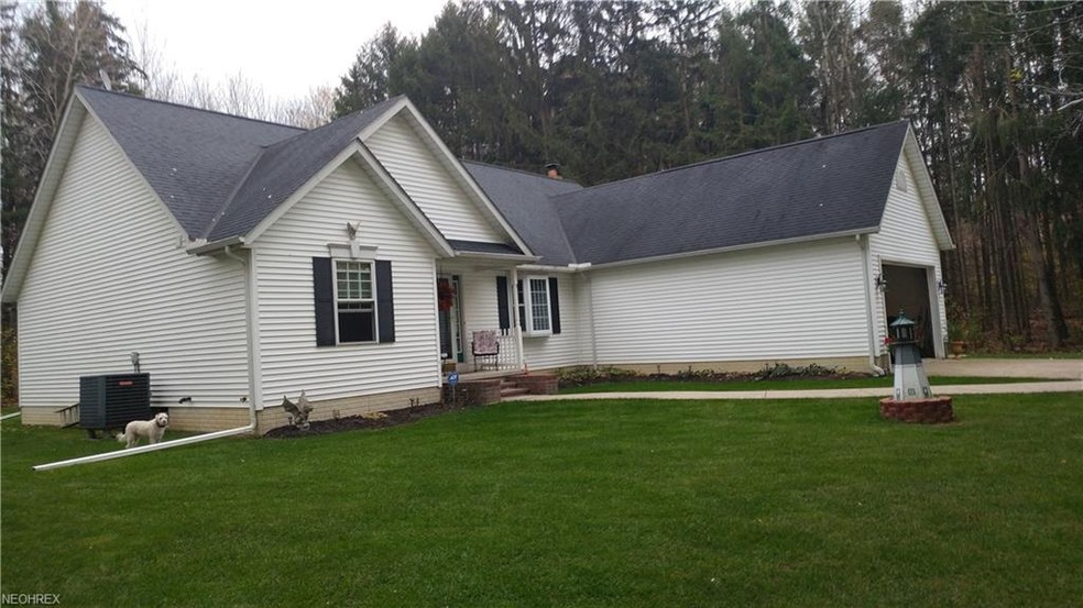 Custom Built Ranch with full partly finished basem