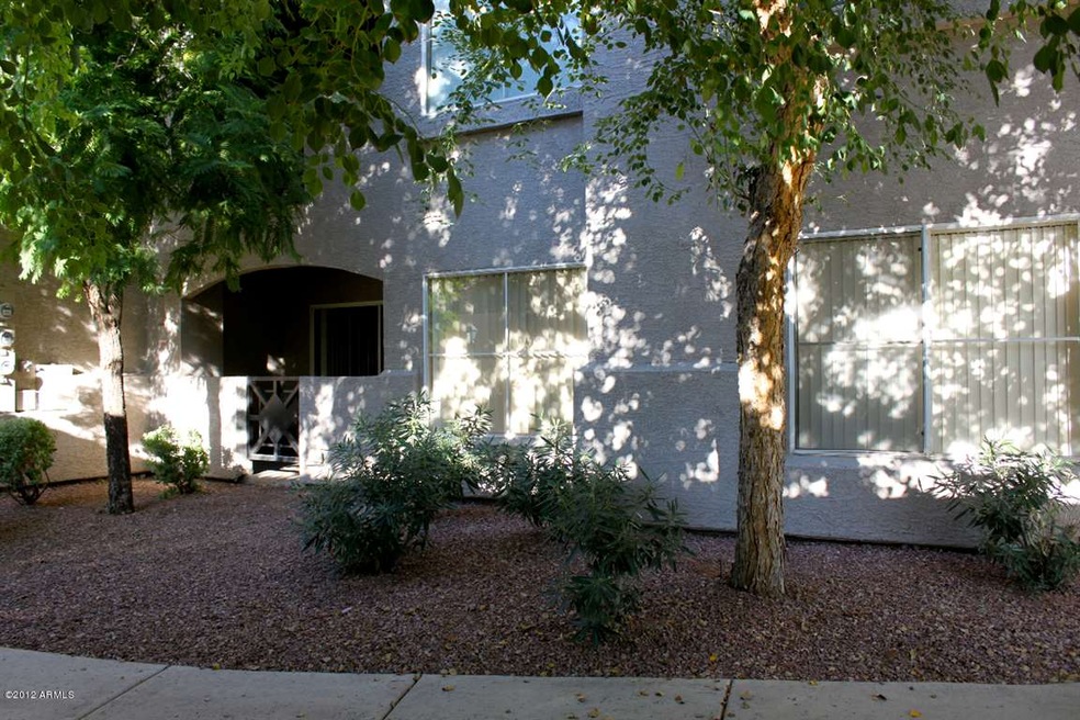 Front of condo