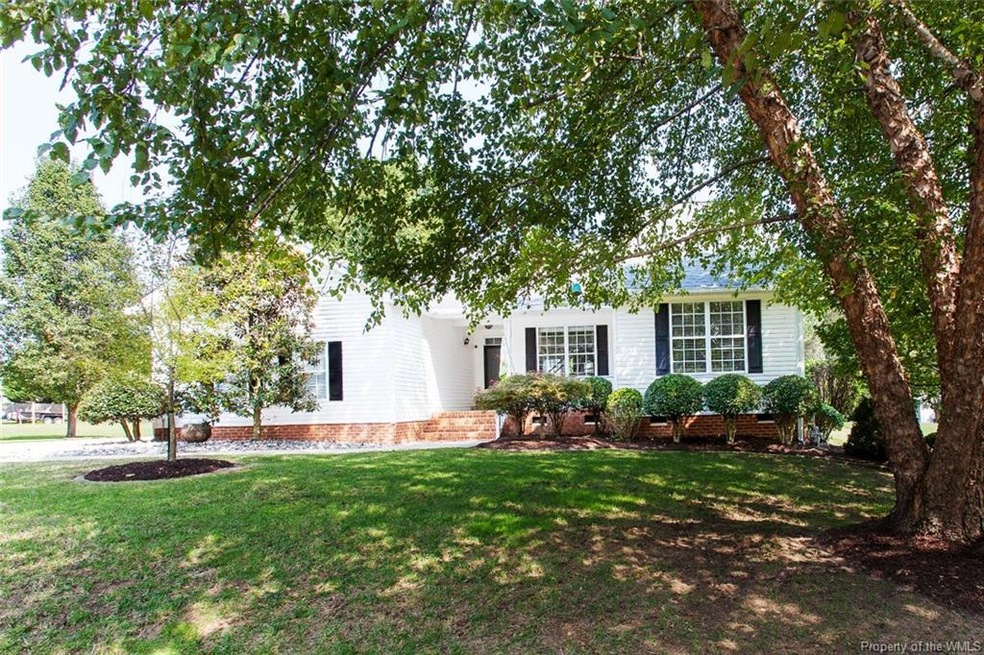 Picturesque, Almost Cottage Like Front Elevation.
