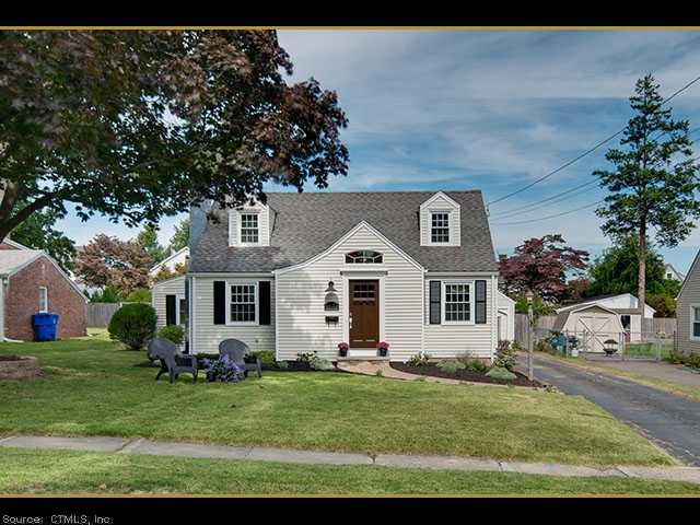 Exterior Front. Picture perfect cape has been fres