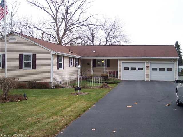 Exterior Front. One floor living at it s best.  Me