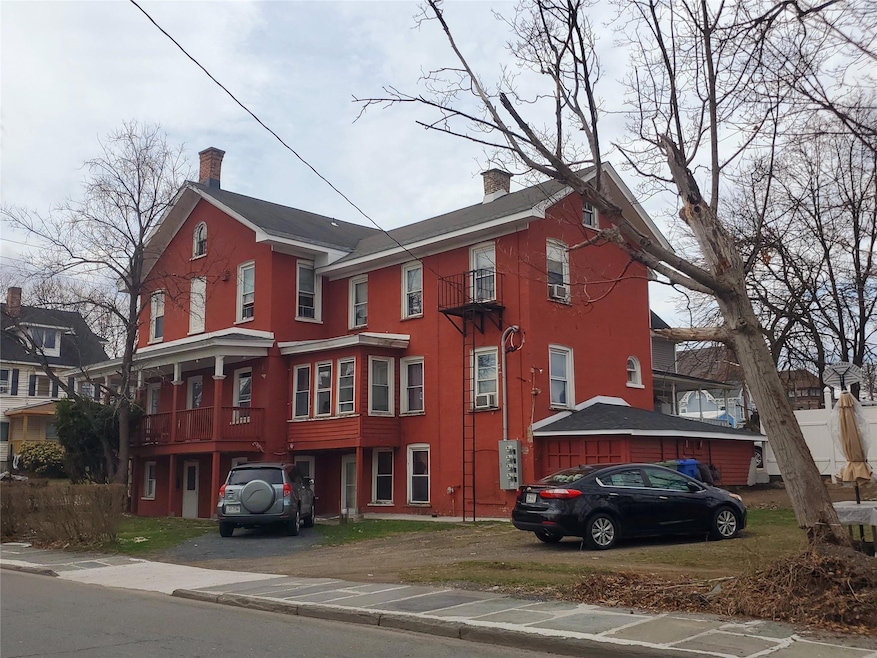 Front of Structure