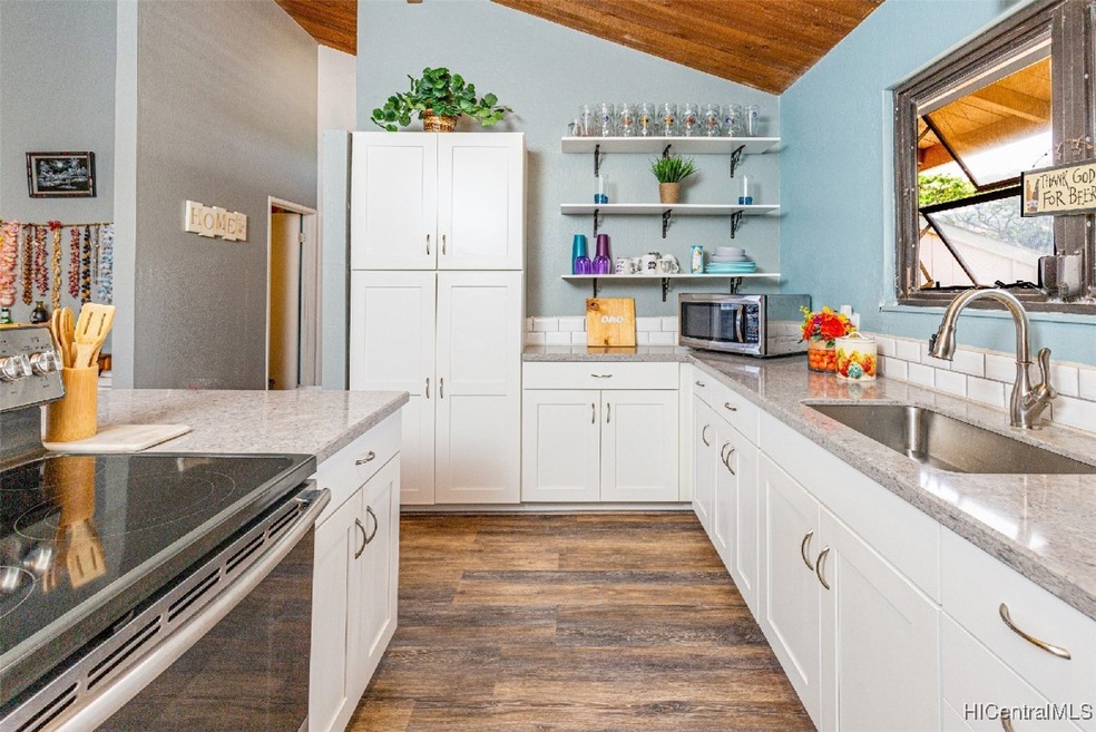 Remodeled kitchen