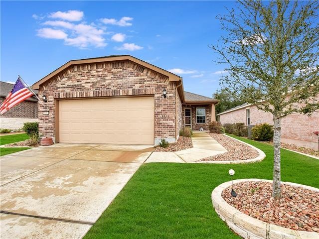 This 2 bed / 2 bath 2015 Steel Creek peacefully resides on a Sun City greenbelt.