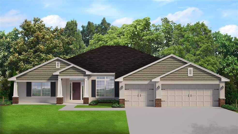 Rendering of home.  Colors will vary!