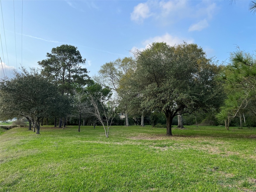 Gorgeous 1.2 acre tract in Friendswood ISD has a parklike feel with St. Augustine grass and numerous mature trees.