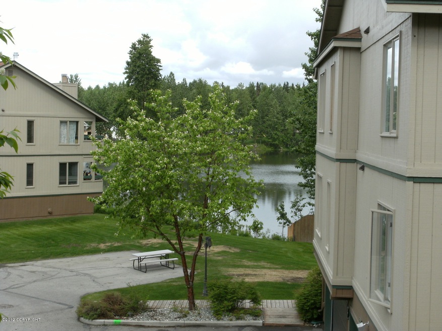 View from deck
