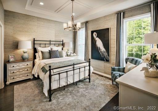 Luxurious master bedroom comes with all this furni