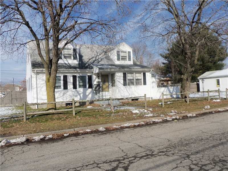 Exterior Front. Great location on corner lot for t