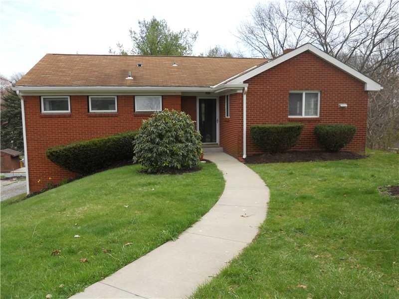 Exterior Front. This all brick ranch with updates 
