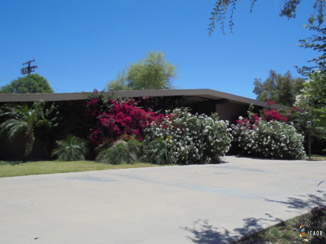 View from the front