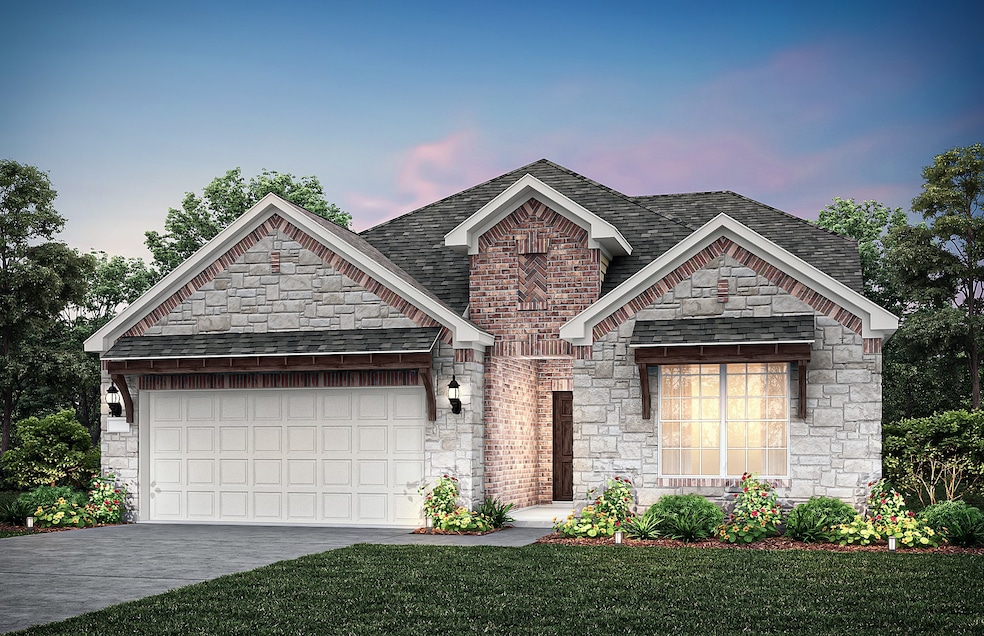 NEW CONSTRUCTION: Beautiful two-story home available at Erwin Farms in McKinney.