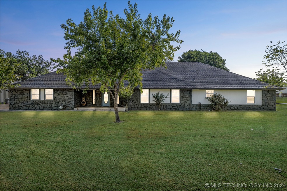 Twilight Front Elevation