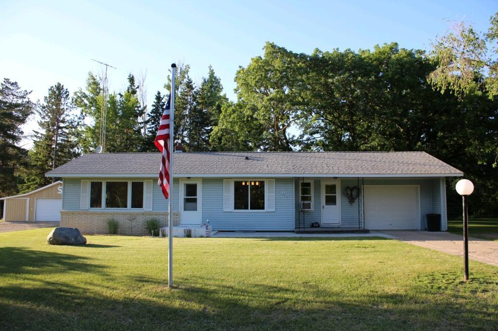 Beautiful Verndale home on 6+ acres.