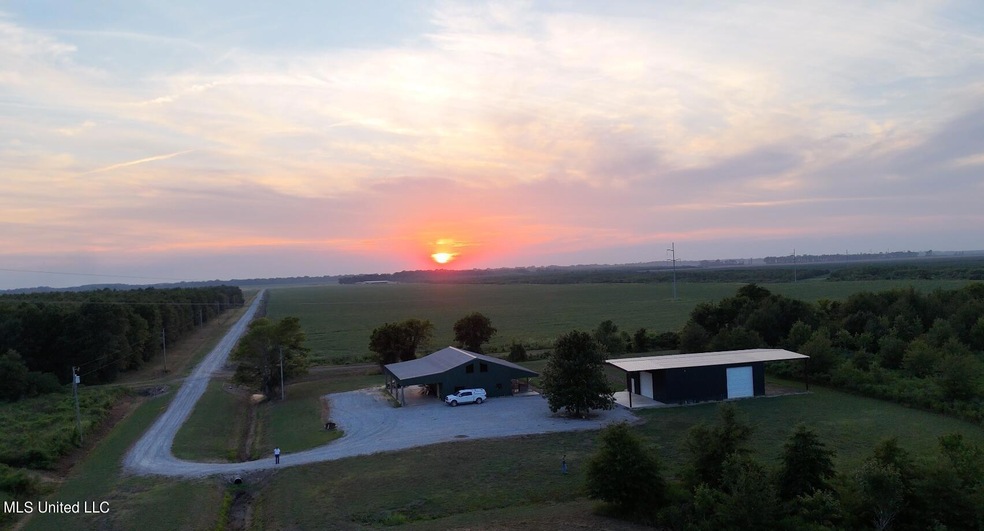 Lodge at Sunset