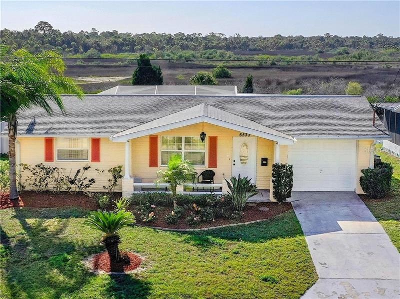 View of the preserve on your waterfront lot.