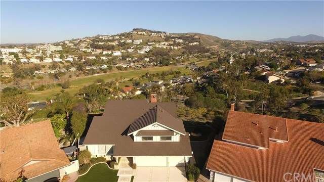 Drone view of the home looking toward Saddleback M
