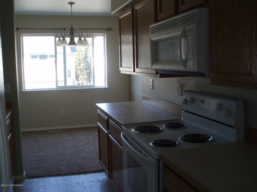 From Entry to Kitchen & Dining Area
