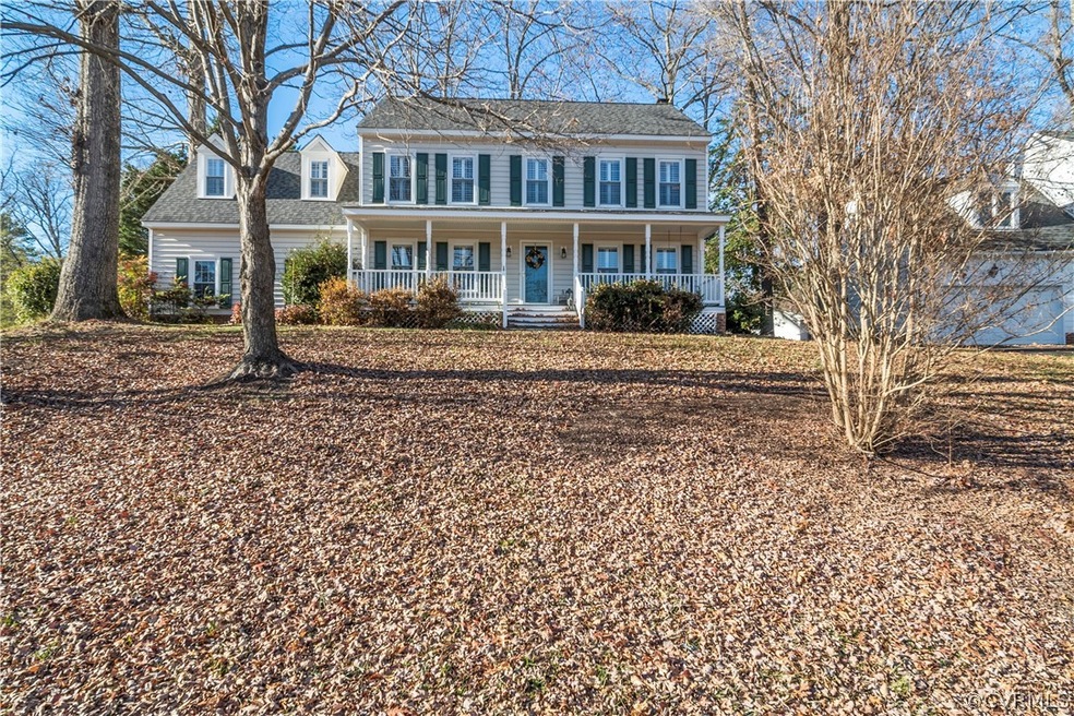 Corner lot and large frontage.