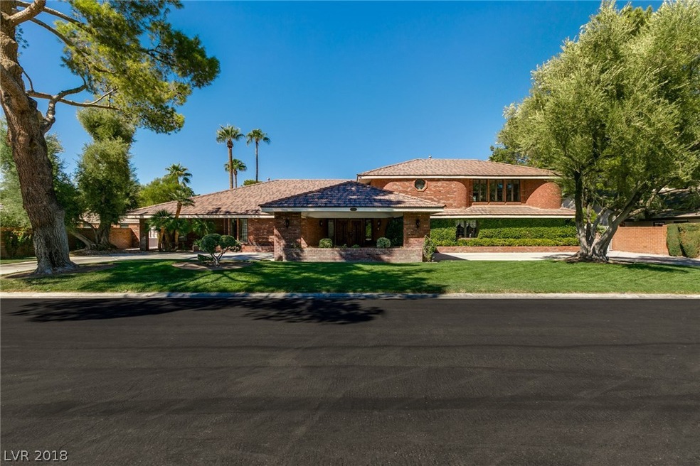 This custom home sits on a .35 acre lot.