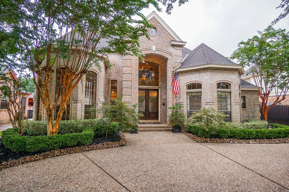 Welcome Home.  The front of the home is accessed b